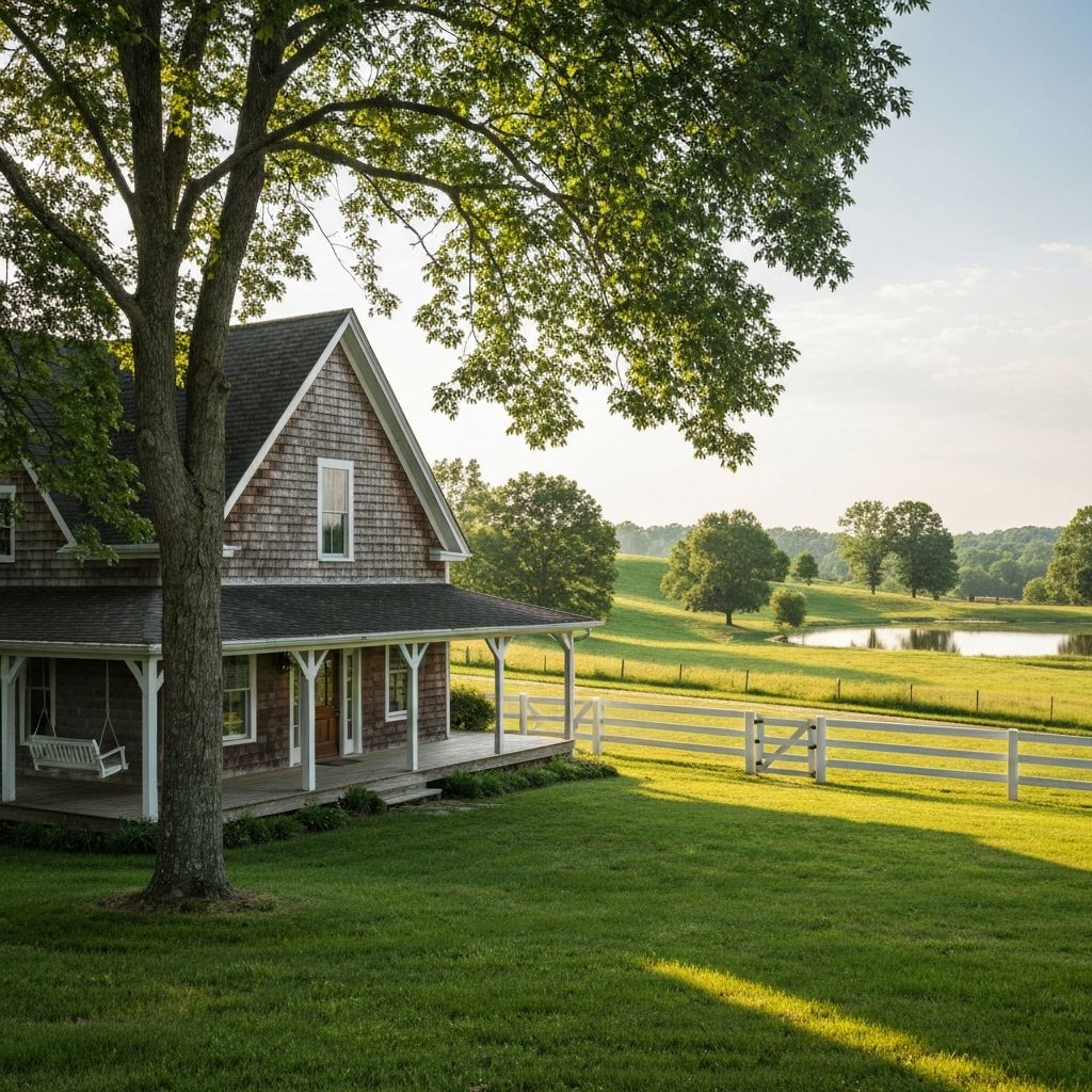 A residential street in Southington, Connecticut with lush green lawns
